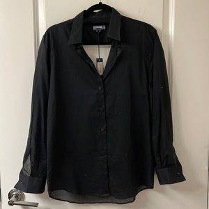 Vilebrequin black cotton shirt